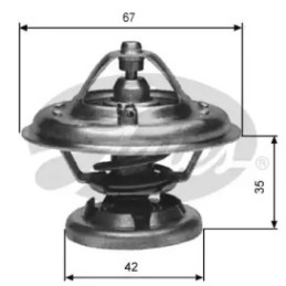 Termostatas  GATES TH12685G1