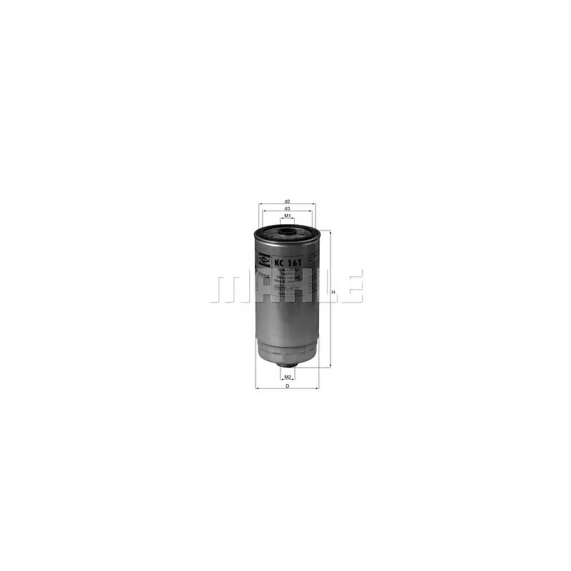 Kuro filtras  KNECHT KC 161