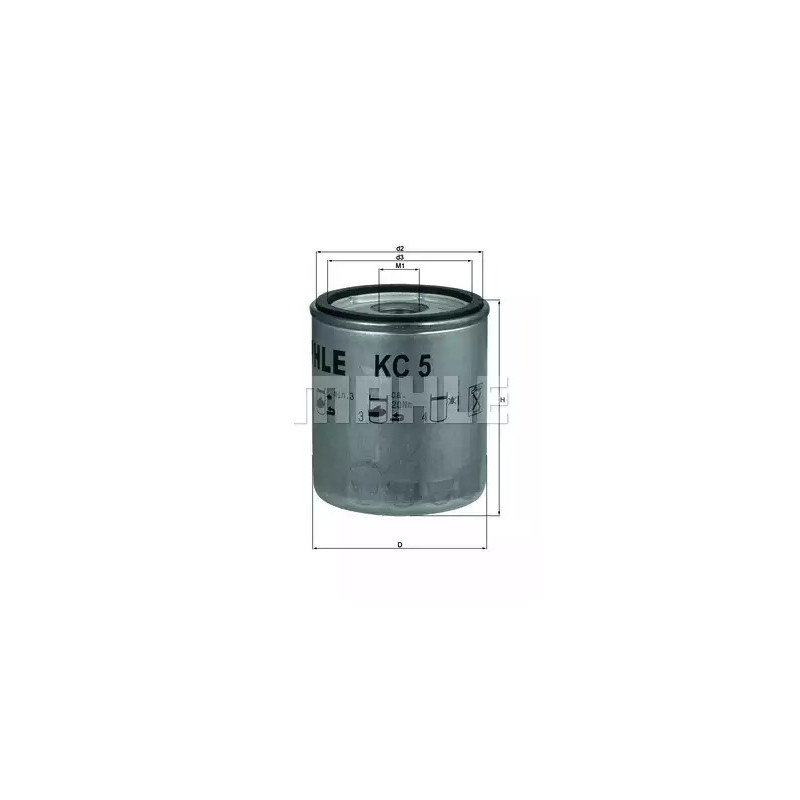 Kuro filtras  KNECHT KC 5