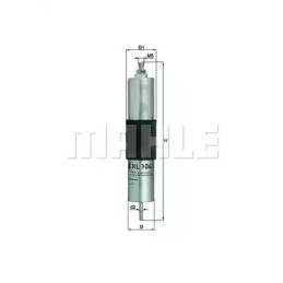 Kuro filtras  KNECHT KL 104/1