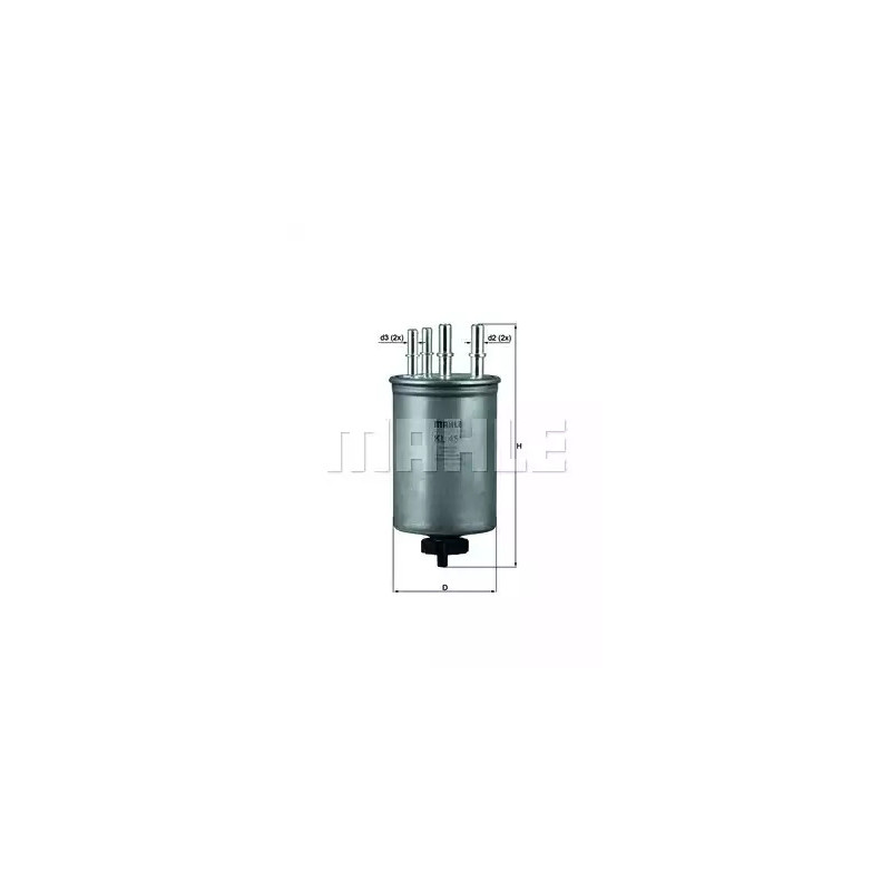 Kuro filtras  KNECHT KL 451