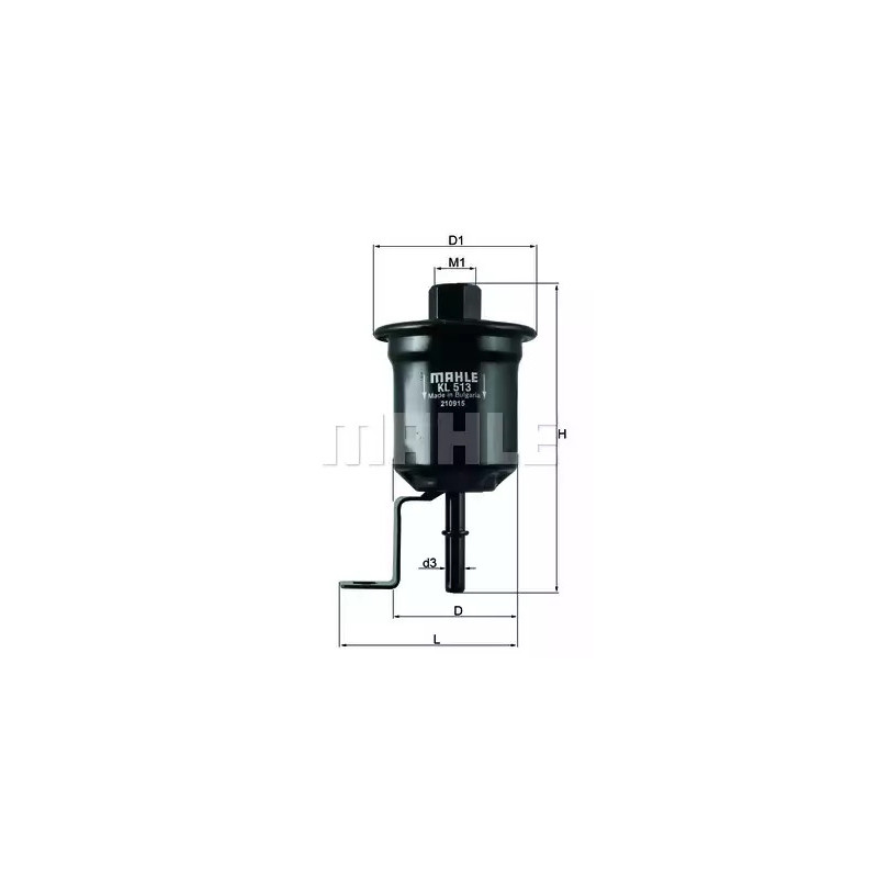 Kuro filtras  KNECHT KL 513