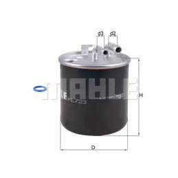 Kuro filtras  KNECHT KL 723D