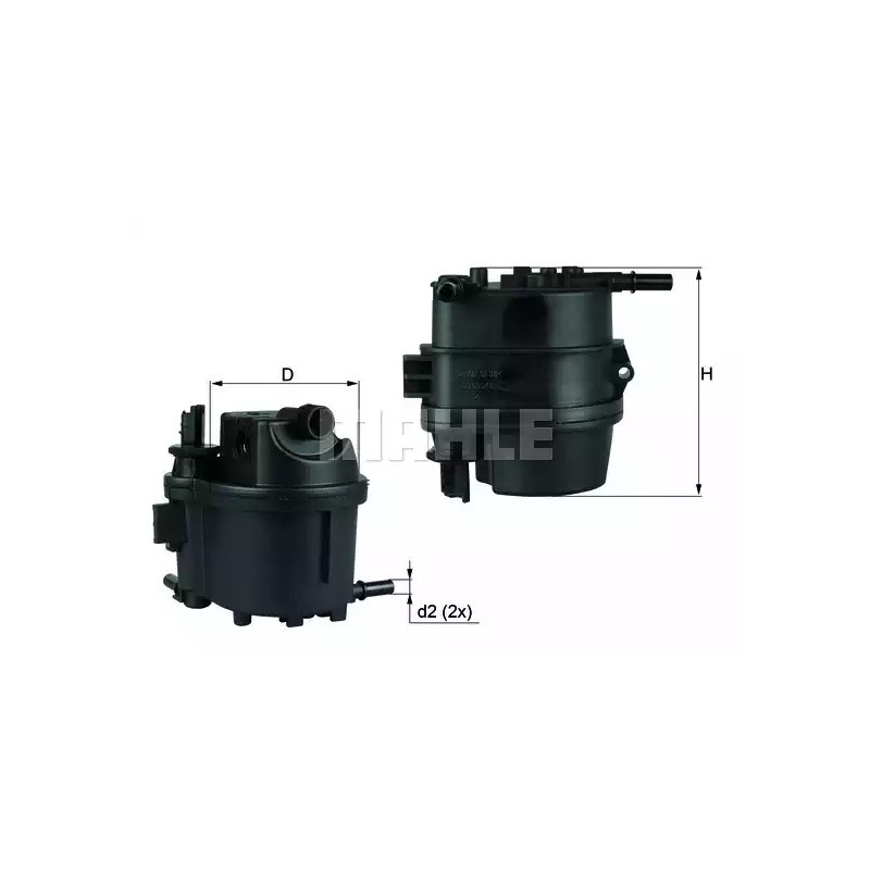 Kuro filtras  KNECHT KL 779