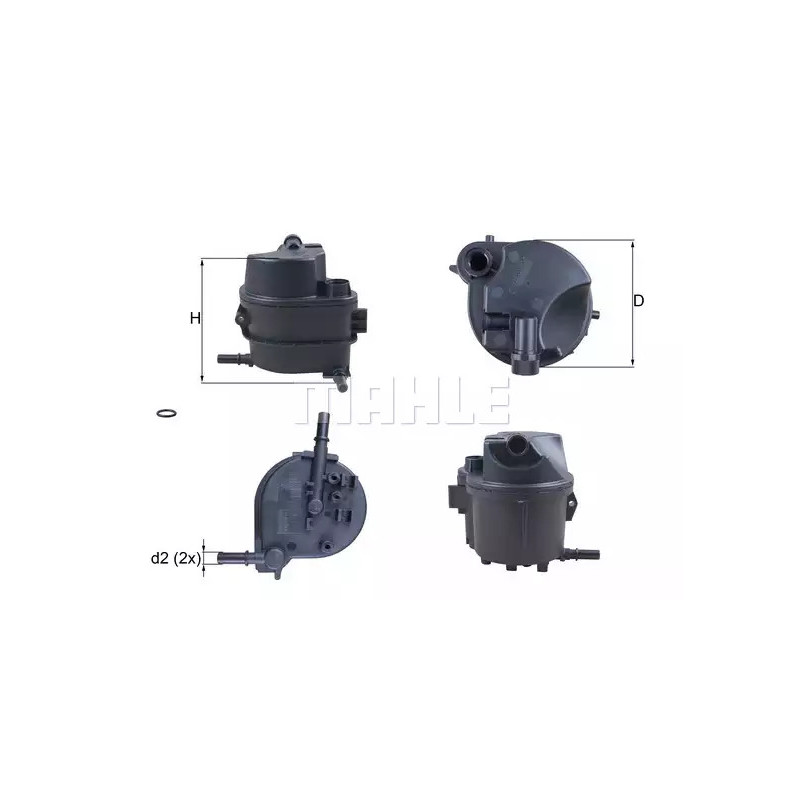 Kuro filtras  KNECHT KL 777D