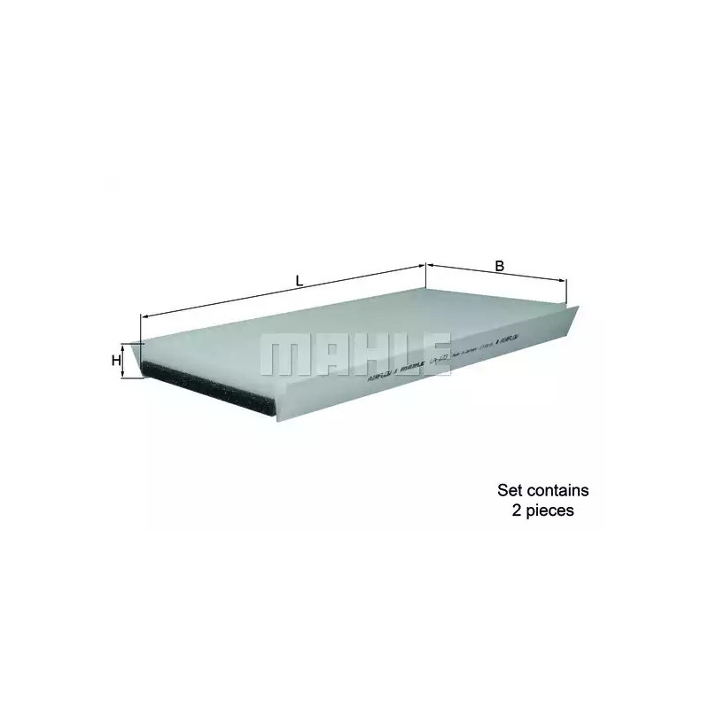 Salono filtras  KNECHT LA 173/S