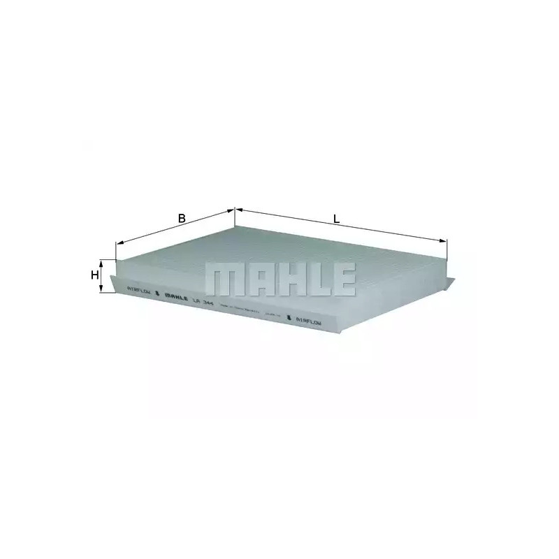 Salono filtras  KNECHT LA 344