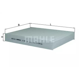 Salono filtras  KNECHT LA 686