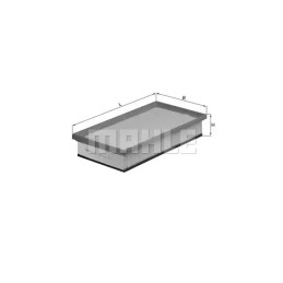 Oro filtras  KNECHT LX 1027