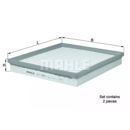 Oro filtras  KNECHT LX 1264/S