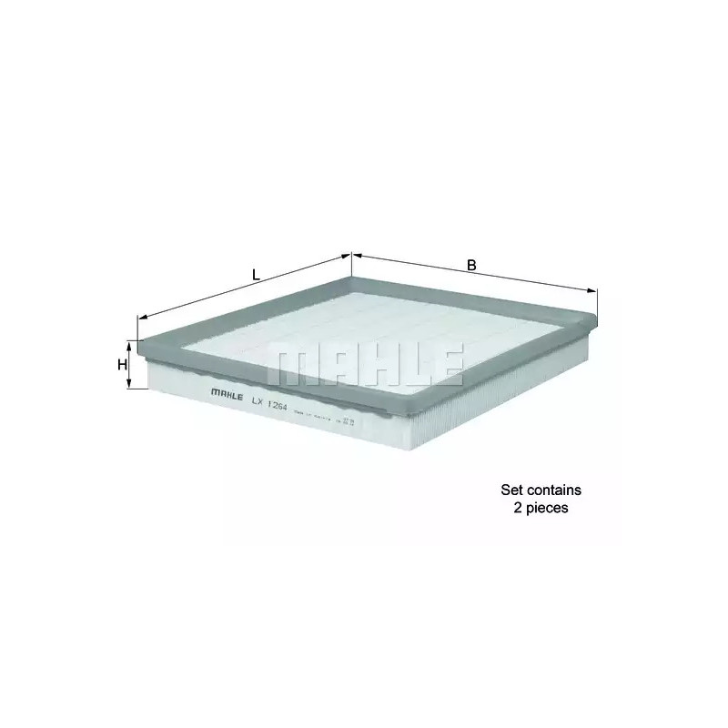 Oro filtras  KNECHT LX 1264/S