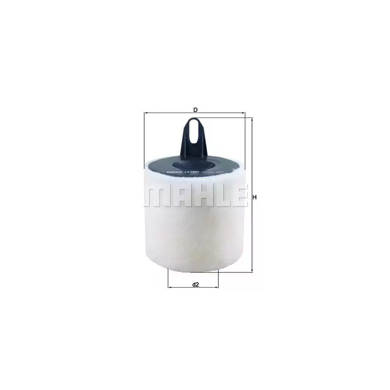 Oro filtras  KNECHT LX 1651