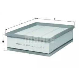 Oro filtras  KNECHT LX 2031