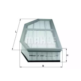 Oro filtras  KNECHT LX 2067
