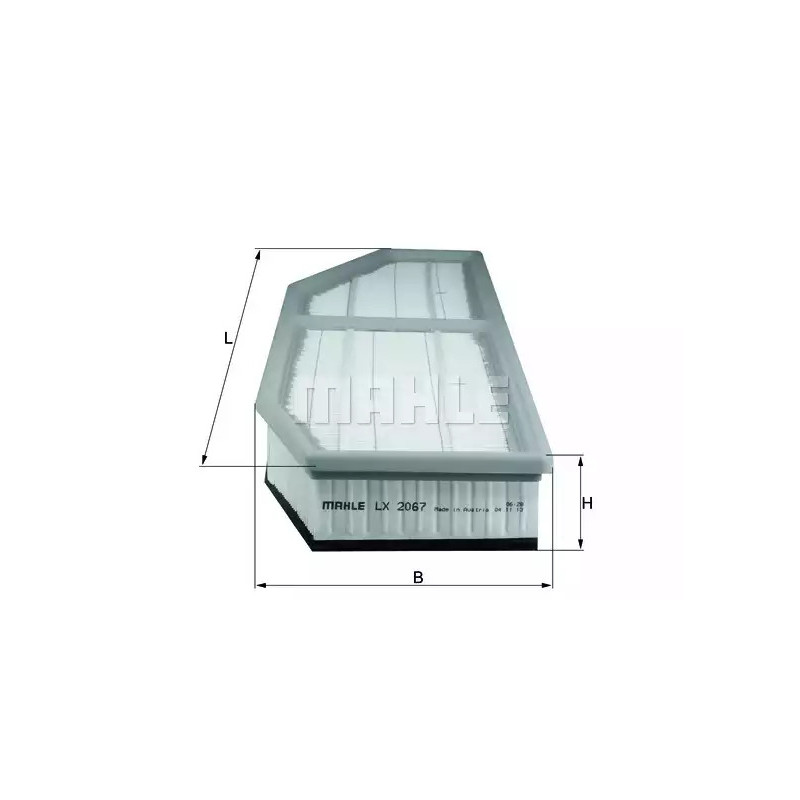 Oro filtras  KNECHT LX 2067