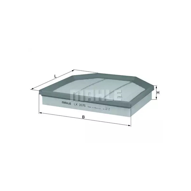 Oro filtras  KNECHT LX 2075