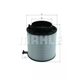 Oro filtras  KNECHT LX 2091D