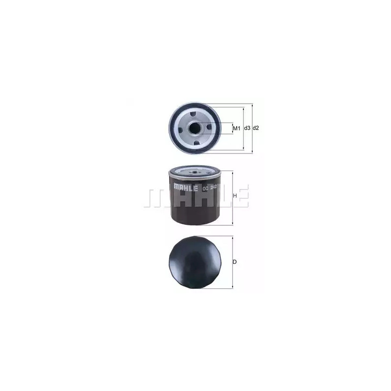 Alyvos filtras  KNECHT OC 242