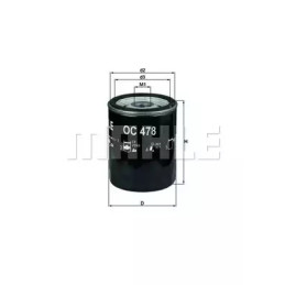 Alyvos filtras  KNECHT OC 478