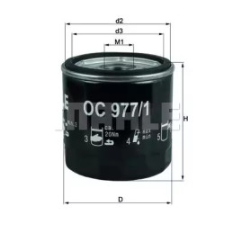 Alyvos filtras  KNECHT OC 977/1