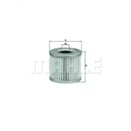 Alyvos filtras  KNECHT OX 411