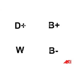 Kintamosios srovės generatorius  AS-PL A0002