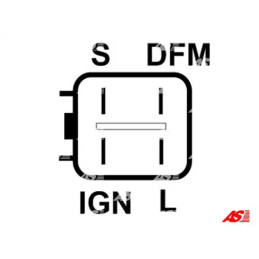 Kintamosios srovės generatoriaus reguliatorius  AS-PL ARE0045