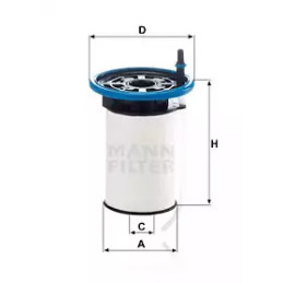 Kuro filtras  MANN-FILTER PU 7005