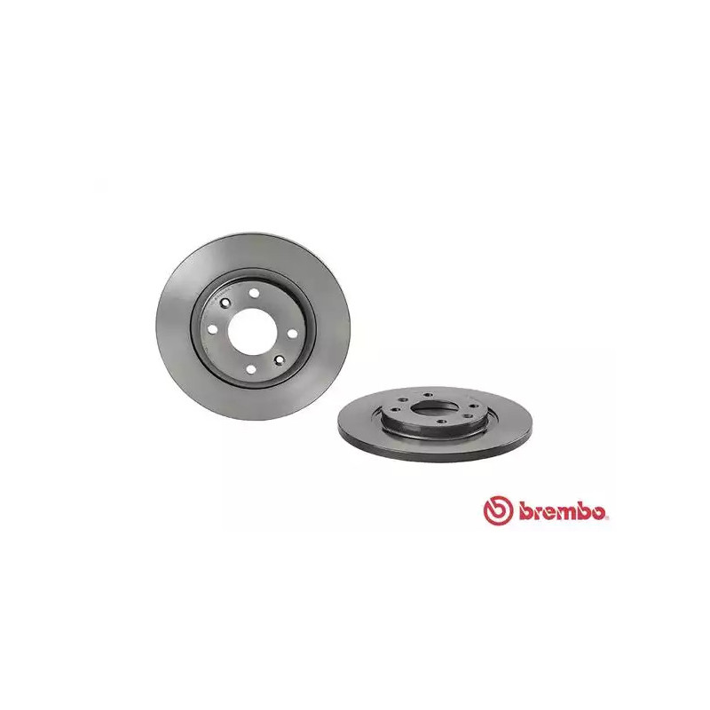 Stabdžių diskas  BREMBO 08.7238.11