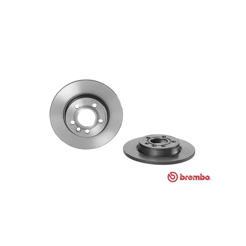 Stabdžių diskas  BREMBO 08.7288.11