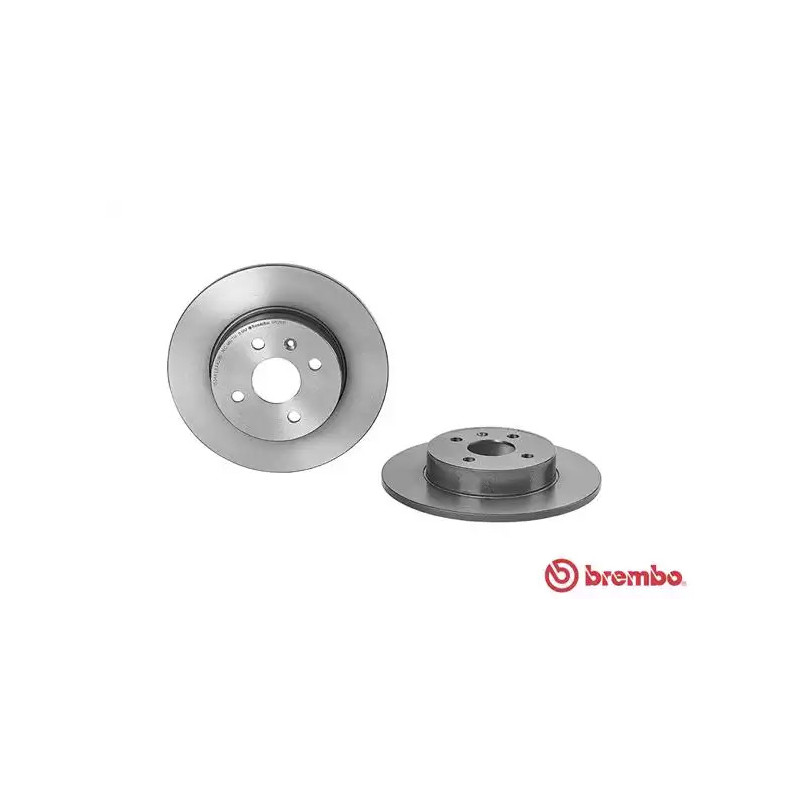 Stabdžių diskas  BREMBO 08.9826.11