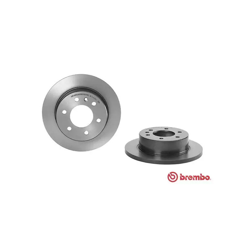 Stabdžių diskas  BREMBO 08.9509.11