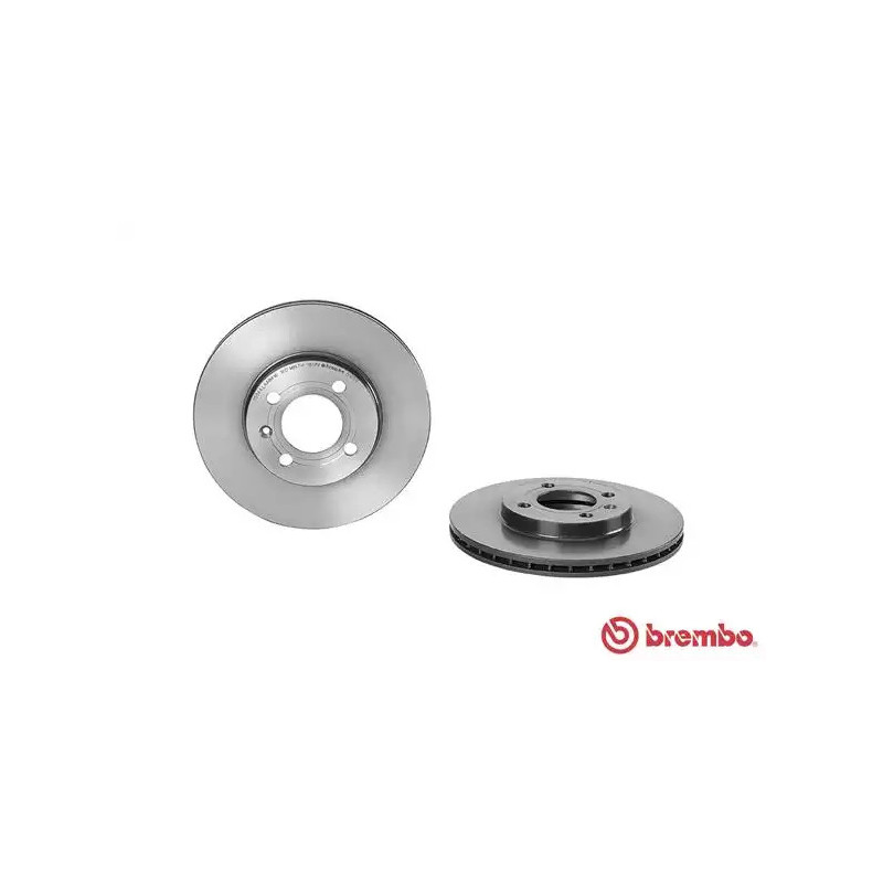 Stabdžių diskas  BREMBO 09.5166.11