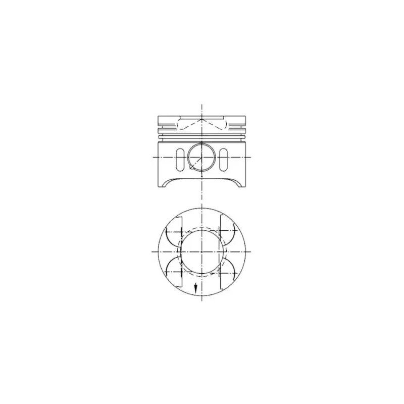 Stūmoklis KOLBENSCHMIDT 41014600