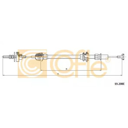 Sankabos trosas  COFLE 19.208E