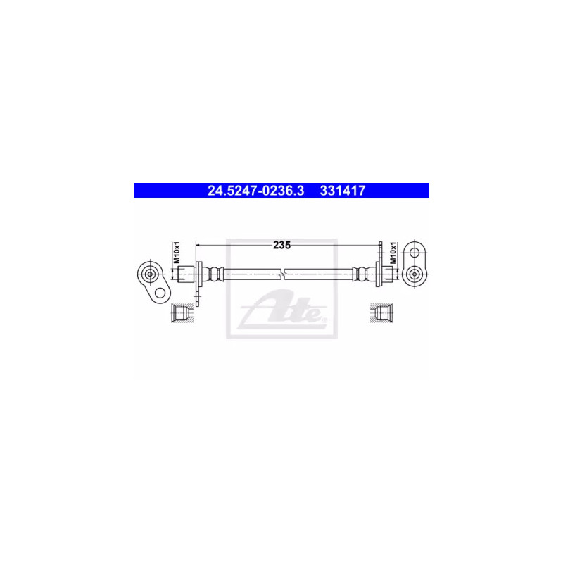 Stabdžių žarnelė  ATE 24.5247-0236.3