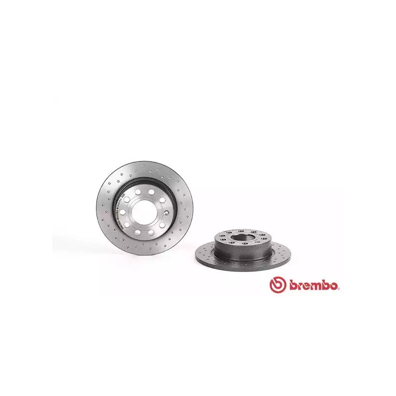 Stabdžių diskas  BREMBO 08.9502.1X