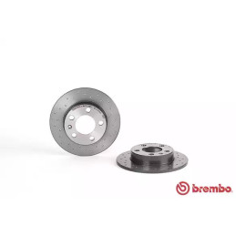 Stabdžių diskas  BREMBO 08.7165.1X