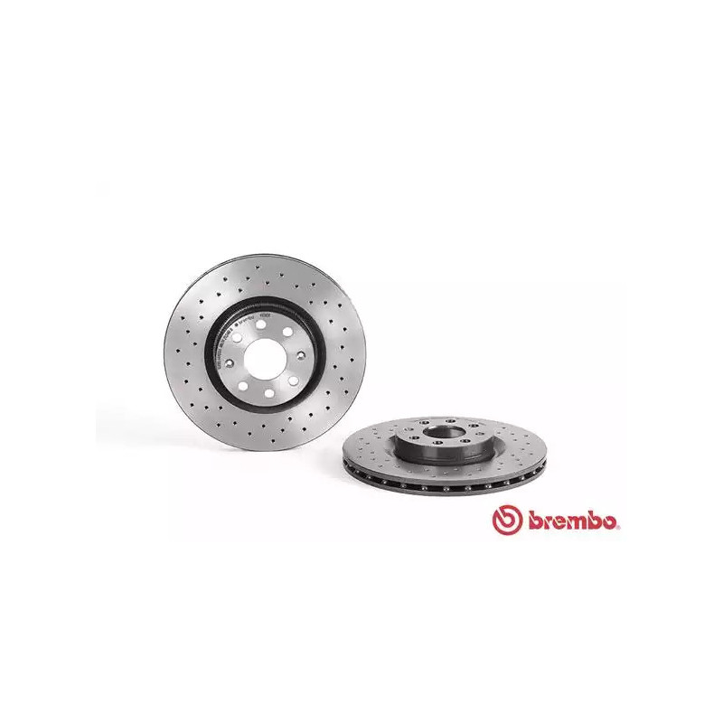 Stabdžių diskas  BREMBO 09.4939.3X