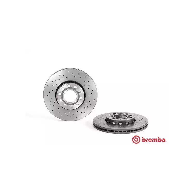 Stabdžių diskas  BREMBO 09.5745.2X