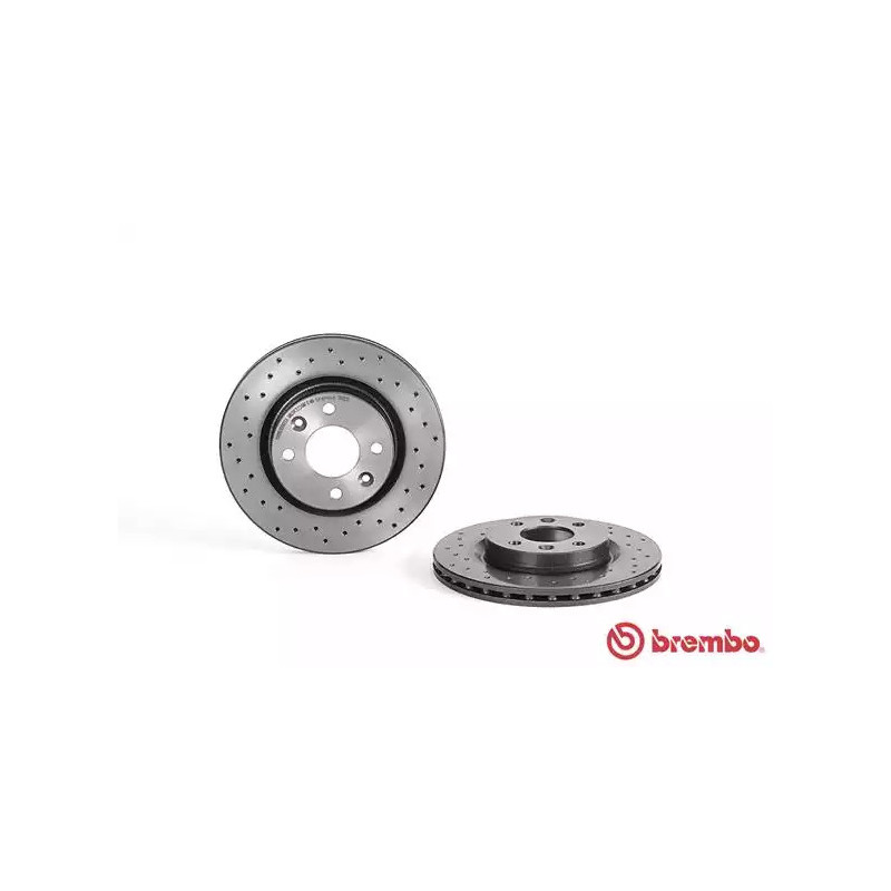 Stabdžių diskas  BREMBO 09.5802.2X