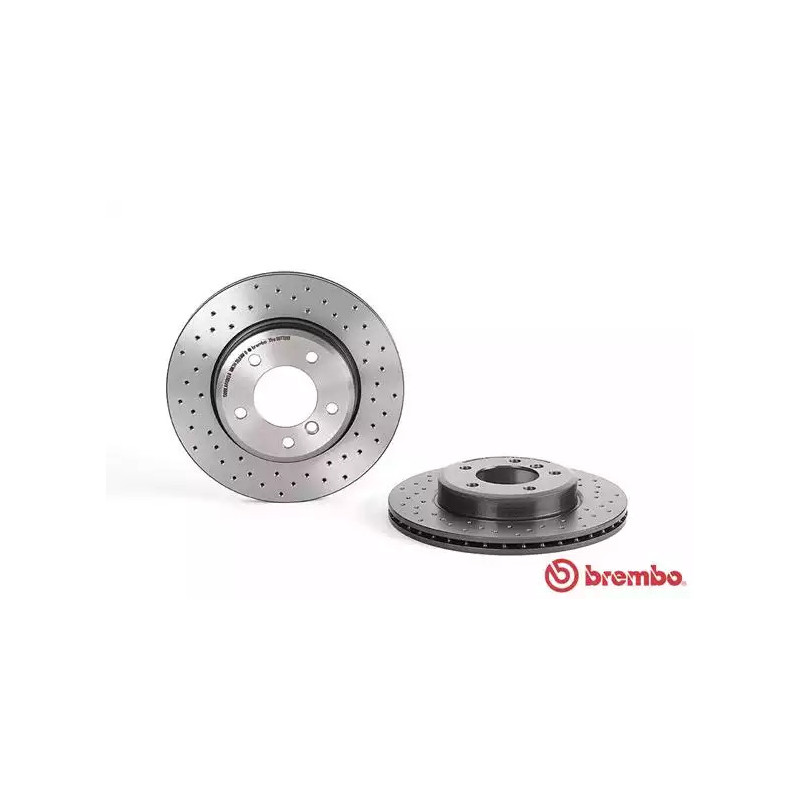 Stabdžių diskas  BREMBO 09.7701.1X
