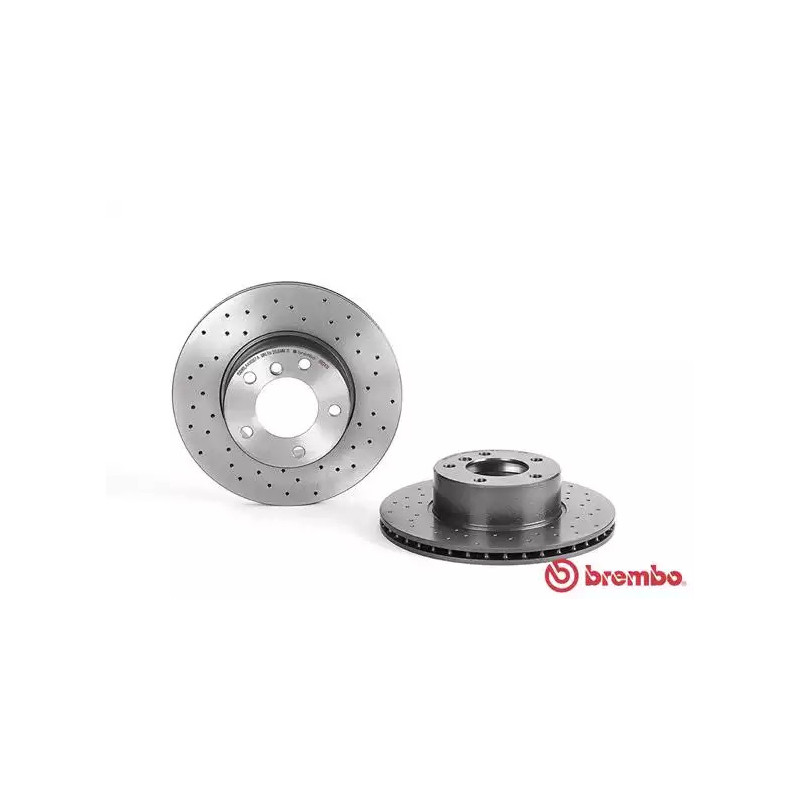 Stabdžių diskas  BREMBO 09.6924.1X