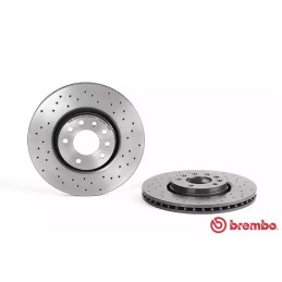 Stabdžių diskas  BREMBO 09.9369.1X