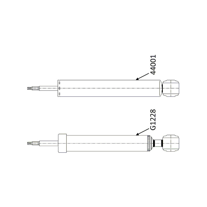 Amortizatorius  MONROE 44001