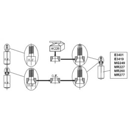 Amortizatorius  MONROE MR260