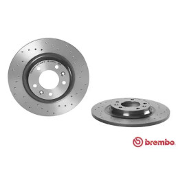 Stabdžių diskas  BREMBO 08.8682.1X