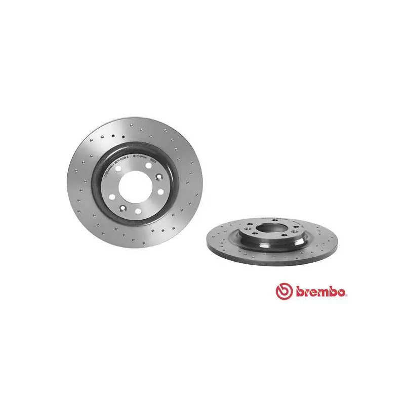 Stabdžių diskas  BREMBO 08.8682.1X