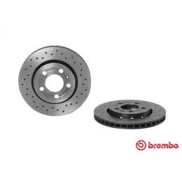 Stabdžių diskas  BREMBO 09.A652.1X