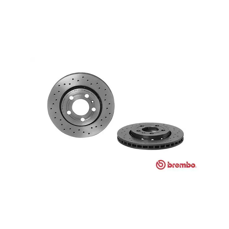 Stabdžių diskas  BREMBO 09.A652.1X